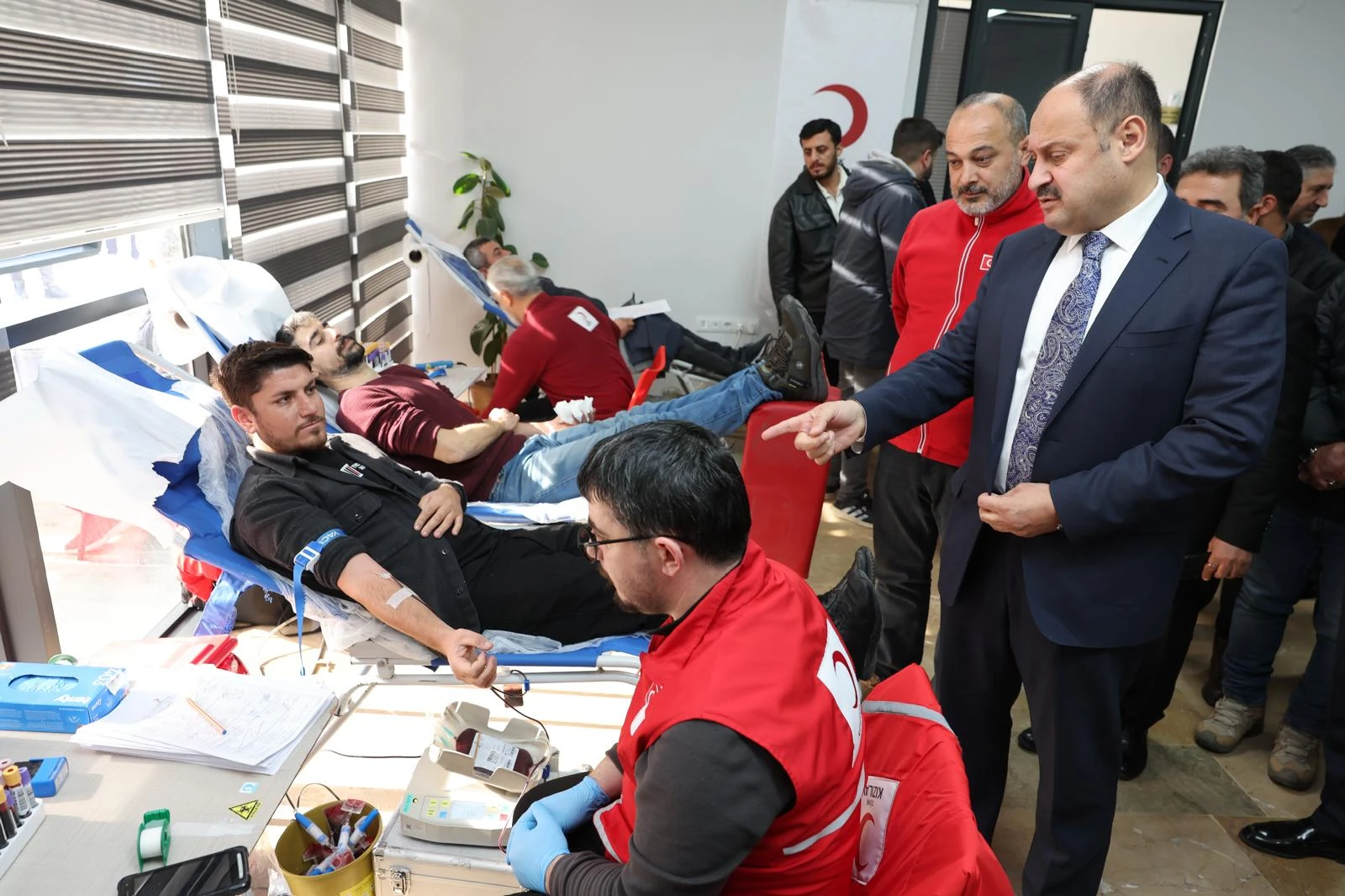 Urfa'da anlamlı kan bağışı kampanyası