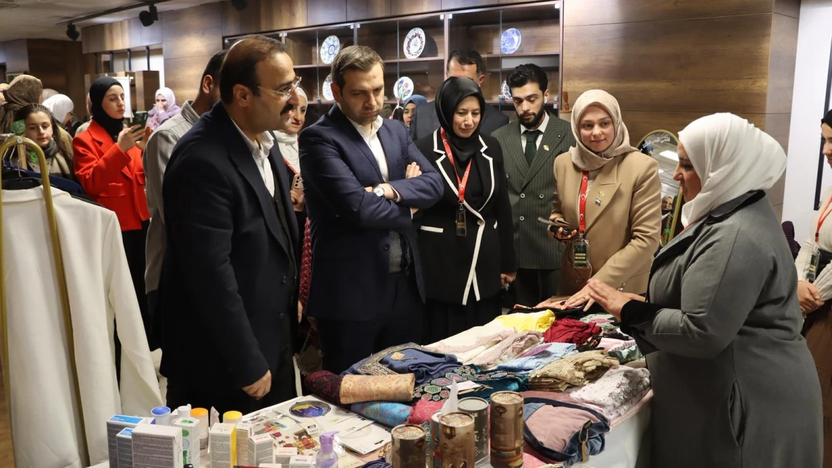 Urfa’da kadın emeği fuarda görücüye çıktı