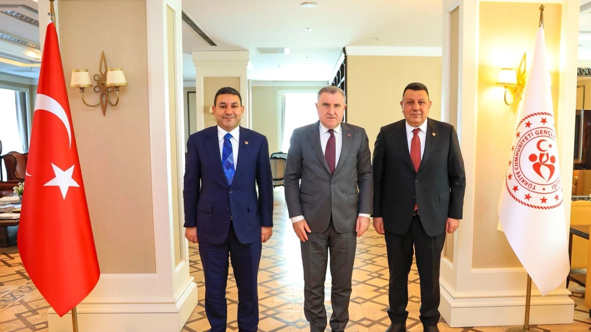 Başkan Özyavuz Bakan Aşkın Bak ile görüştü