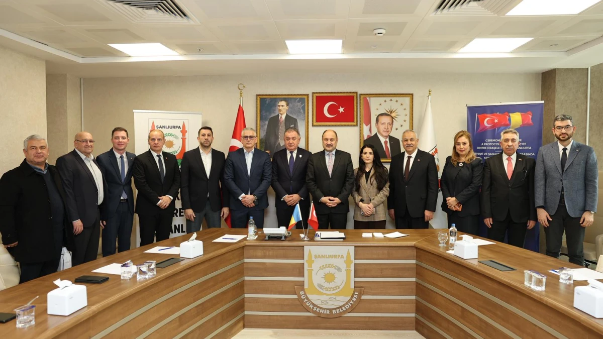 Urfa ile Romanya'nın Piteşti kenti kardeş şehir oldu