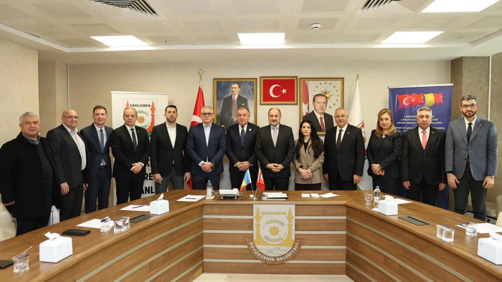 Urfa ile Romanya'nın Piteşti kenti kardeş şehir oldu