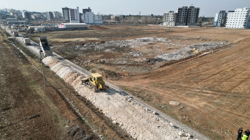 Harran Ovasında yol çilesi sona eriyor