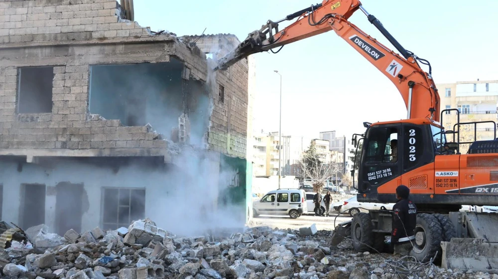 Urfa’da 59 bağımsız yapının yıkımı tamamladı