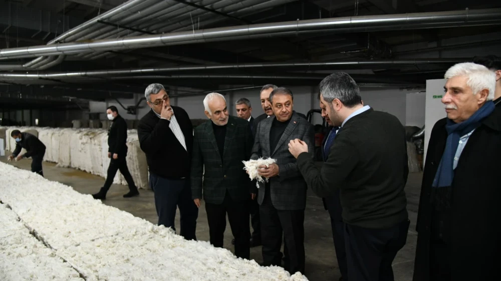 Vali Şıldak organize sanayi bölgesinde