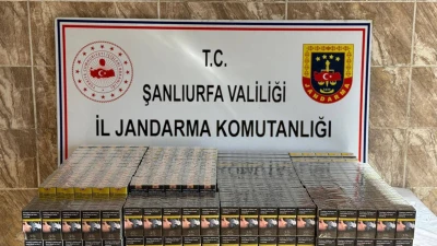 Urfa'da kaçakçılık operasyonu