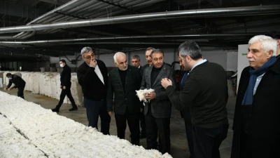 Vali Şıldak organize sanayi bölgesinde