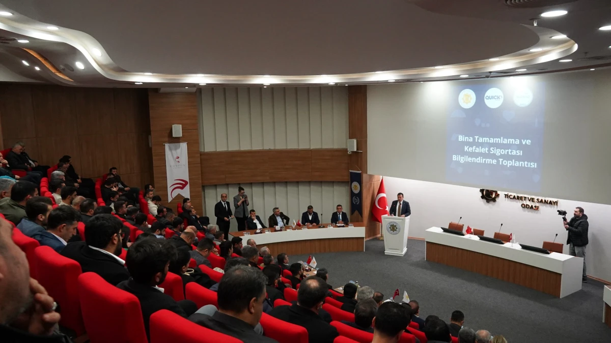 ŞUTSO’dan inşaat sektörüne yönelik sigorta bilgilendirme toplantısı