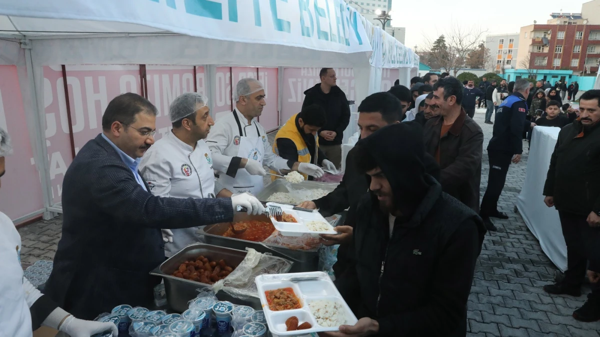 Haliliye’de maneviyat dolu ramazan akşamı