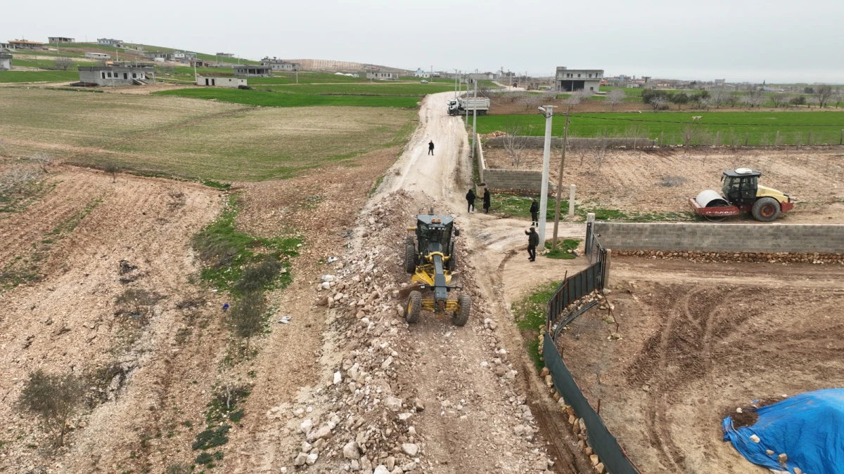 Haliliye’de 4 kilometrelik yol daha güvenli hale getiriliyor