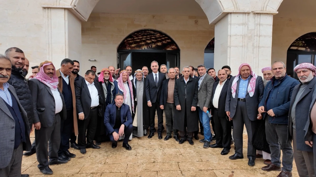 Başkan Kuş aracı oldu iki aşiret barıştı