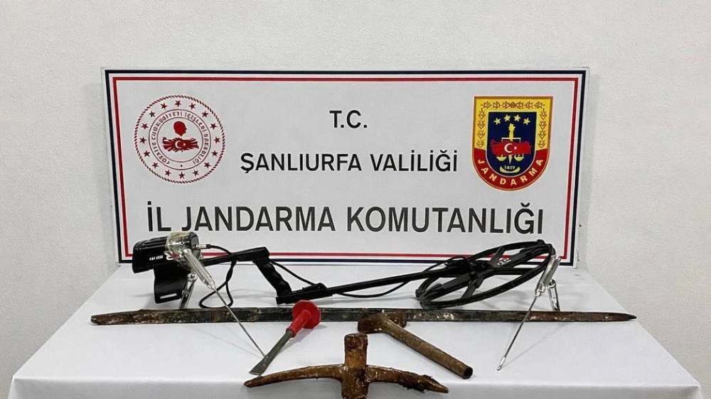 Urfa’da defineciler suçüstü yakalandı