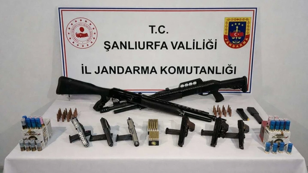 Urfa’da jandarmadan silah kaçakçılarına şafak operasyonu: 7 gözaltı