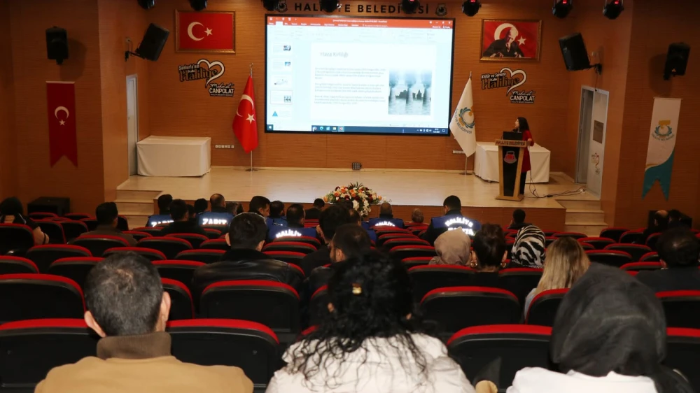 Haliliye’de personele çevre sağlığı eğitimi