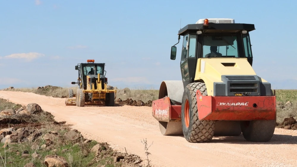 Siverek kırsalında yol konforu artıyor