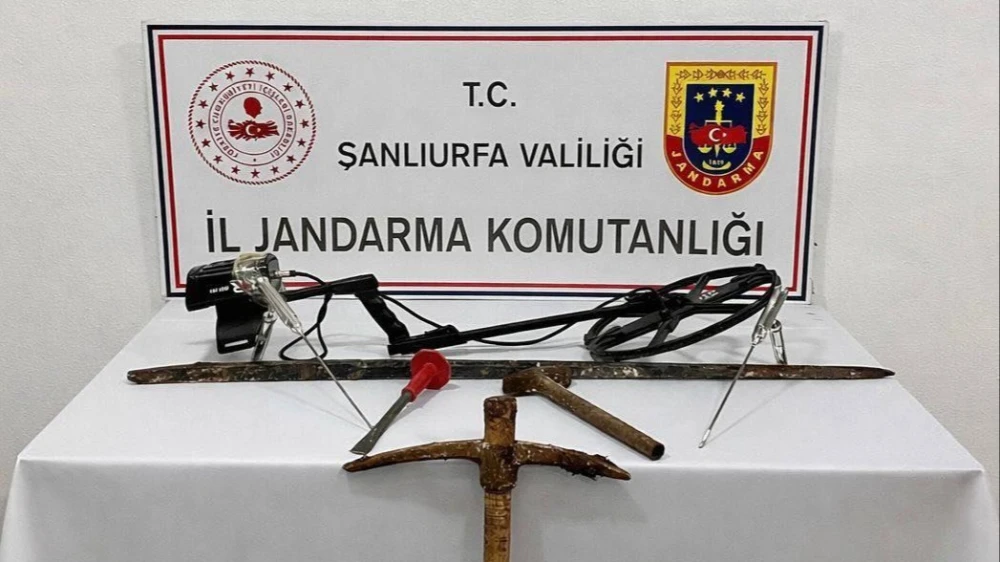 Urfa’da defineciler suçüstü yakalandı