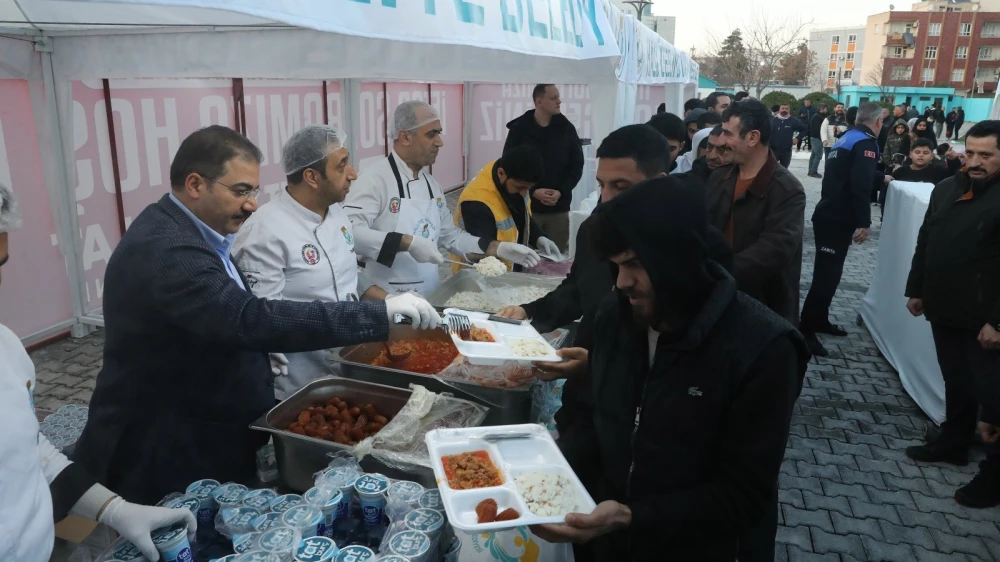 Haliliye’de maneviyat dolu ramazan akşamı