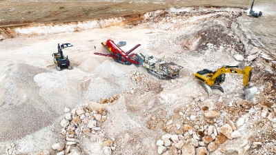 Mıcır ocağı faaliyete geçti: Harran'da yol sorunu kalmayacak