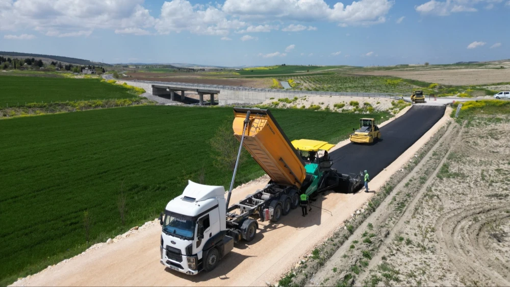 Urfa'da 6 mahallenin yolu asfaltlanıyor