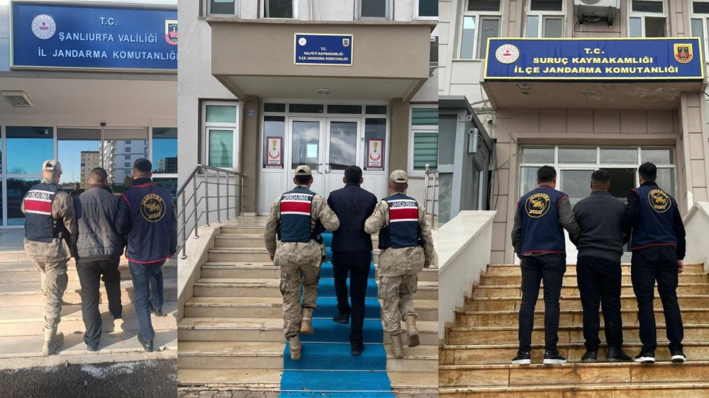 Urfa’da 4 şahıs kıskıvrak yakalandı