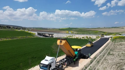 Urfa'da 6 mahallenin yolu asfaltlanıyor