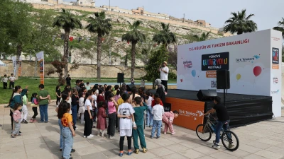 Urfa kültür yolu festivali 3. Gününde çocuk etkinlikleriyle renklendi