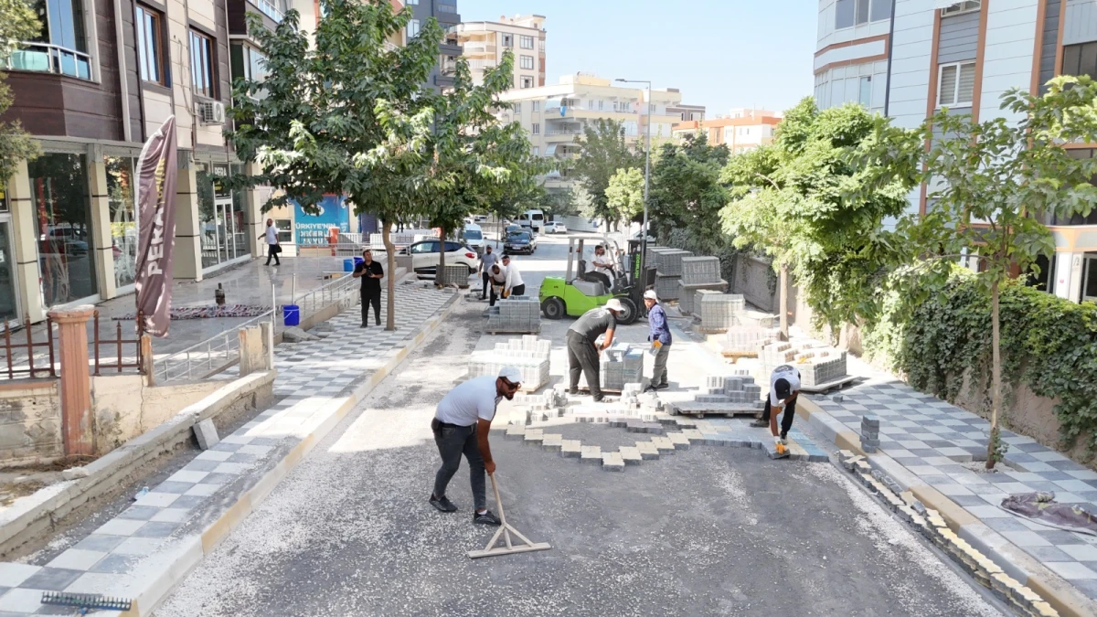 Karaköprü’nün sokakları modern bir görünüme kavuşuyor