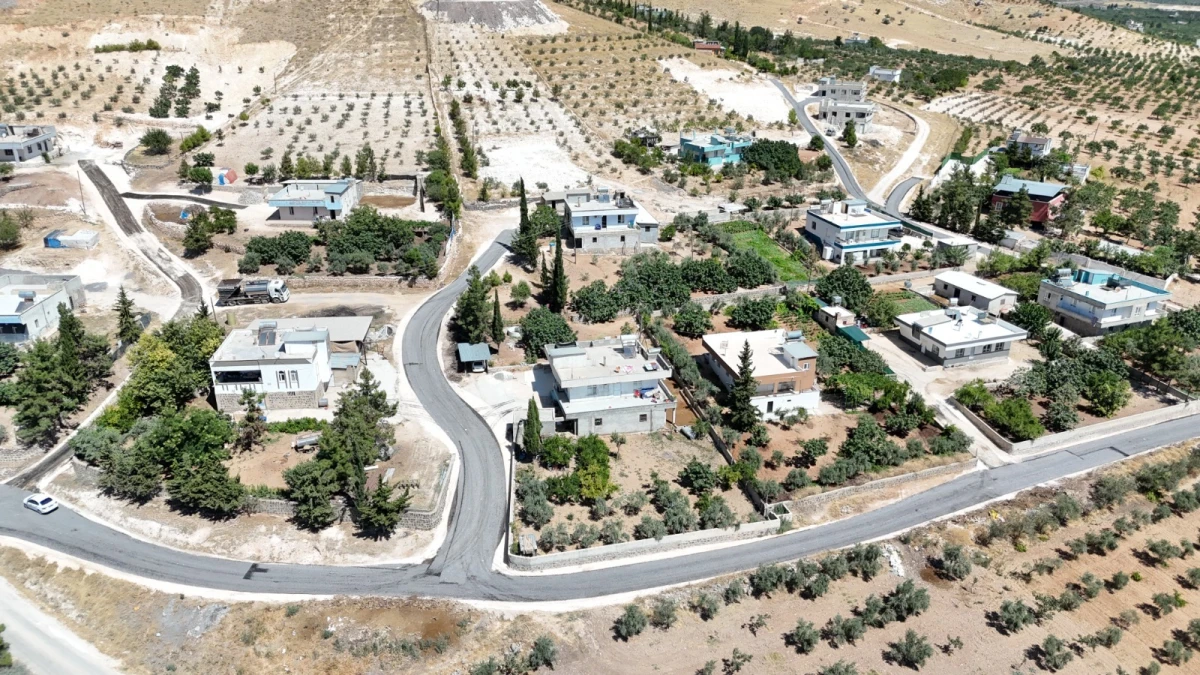Karaköprü kırsalında yol konforu artıyor
