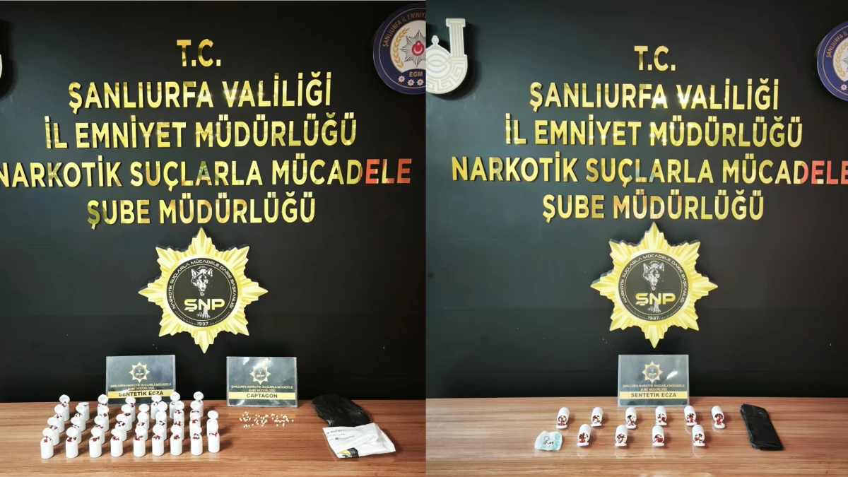 Urfa’da yunus timlerinden uyuşturucu operasyonu