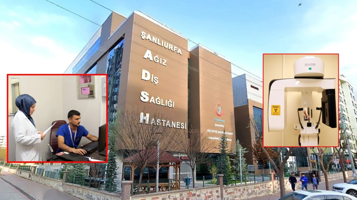 Urfa'da kamu diş hastanelerinde bir ilk