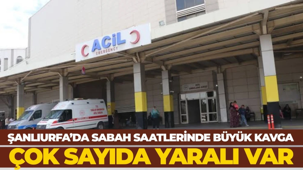 Akçakale'de Taşlı Sopalı Kavga: Ortalık Savaş Alanına Döndü, 6 Yaralı!