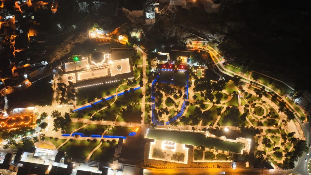 Balıklıgöl aydınlatma projesi tamamlandı