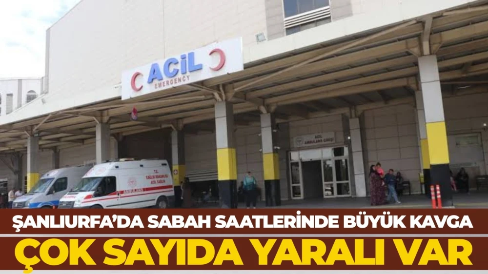 Akçakale'de Taşlı Sopalı Kavga: Ortalık Savaş Alanına Döndü, 6 Yaralı!