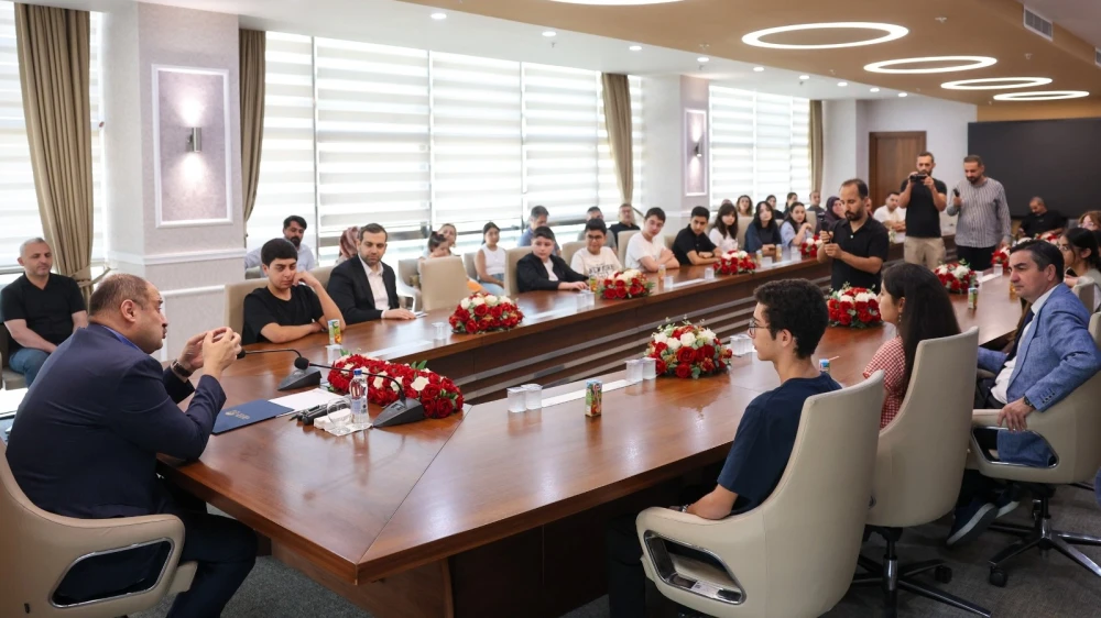 Gülpınar, LGS şampiyonlarını ağırladı