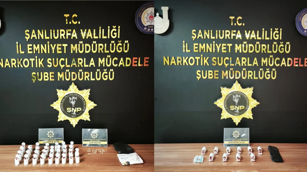 Urfa’da yunus timlerinden uyuşturucu operasyonu