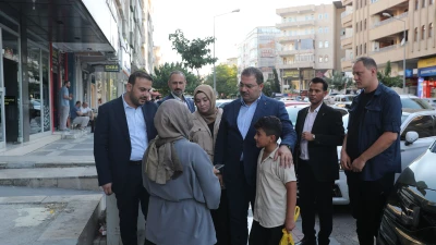 Başkan Canpolat’tan esnaf ziyareti