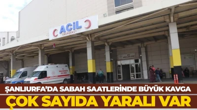 Akçakale'de Taşlı Sopalı Kavga: Ortalık Savaş Alanına Döndü, 6 Yaralı!