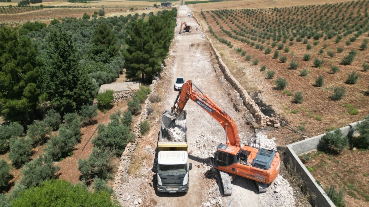Haliliye ile Siverek'i birbirine bağlayan yol asfalta kavuşuyor