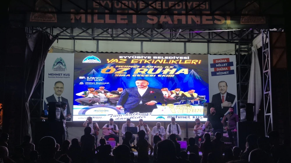 Eyyübiye’de Yaz Etkinlikleri Sıra Gecesiyle Coşkuyla Başladı