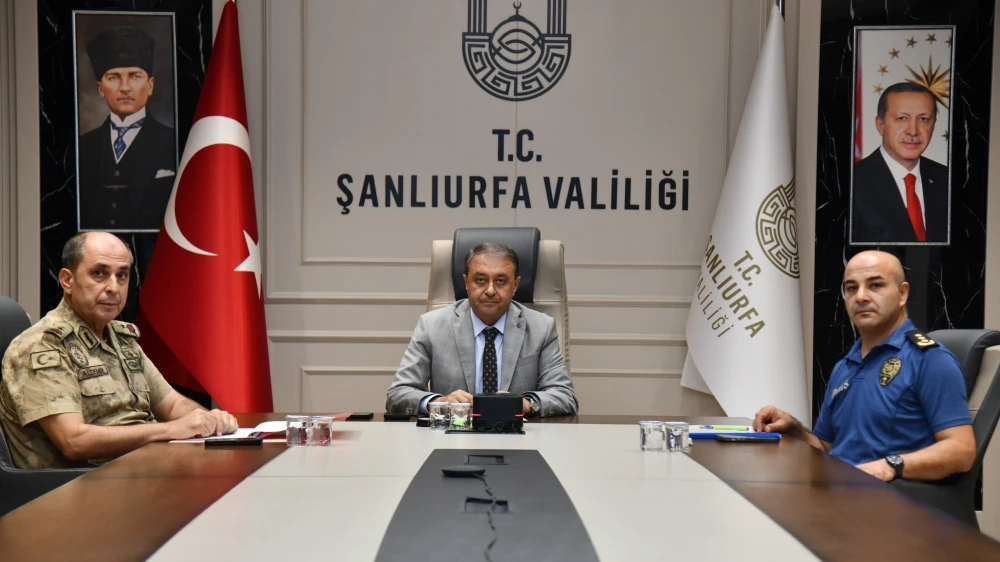 Şanlıurfa’da Güvenlik Gündemi Masada: Vali Şıldak, Güvenlik Toplantısı’na Katıldı
