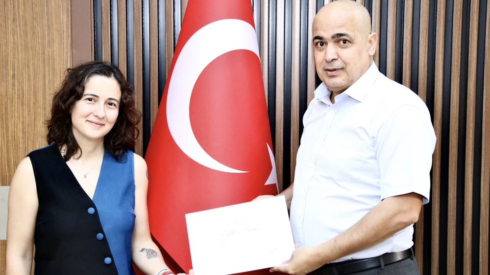 Çocuk nörolojisi uzmanına teşekkür belgesi