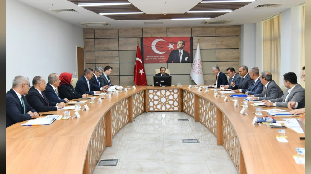 Şanlıurfa’da yeni eğitim öğretim yılı hazırlıkları değerlendirildi