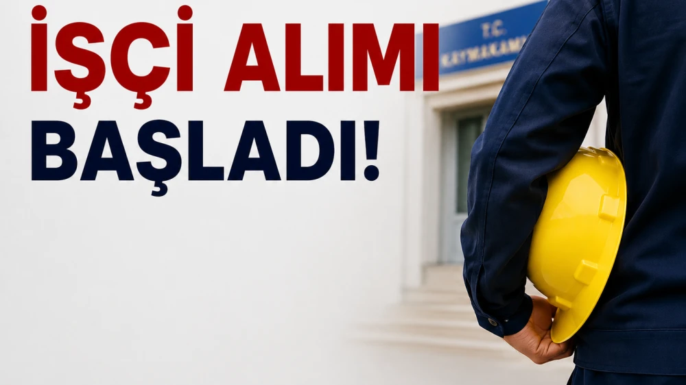 KAMUDA İŞÇİ ALIMI BAŞLADI