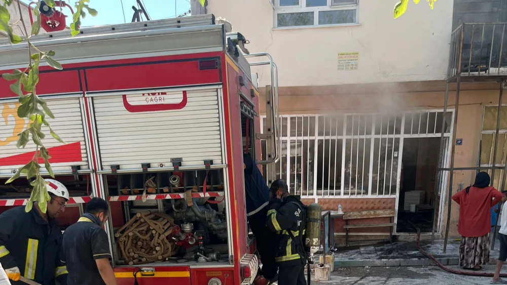Bozova’da fırında yangın paniği