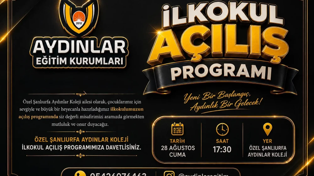 Aydınlar eğitim kurumları’ndan teni yatırım: İlkokul açılıyor