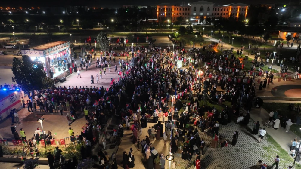 Filistin için Urfa tek yürek oldu