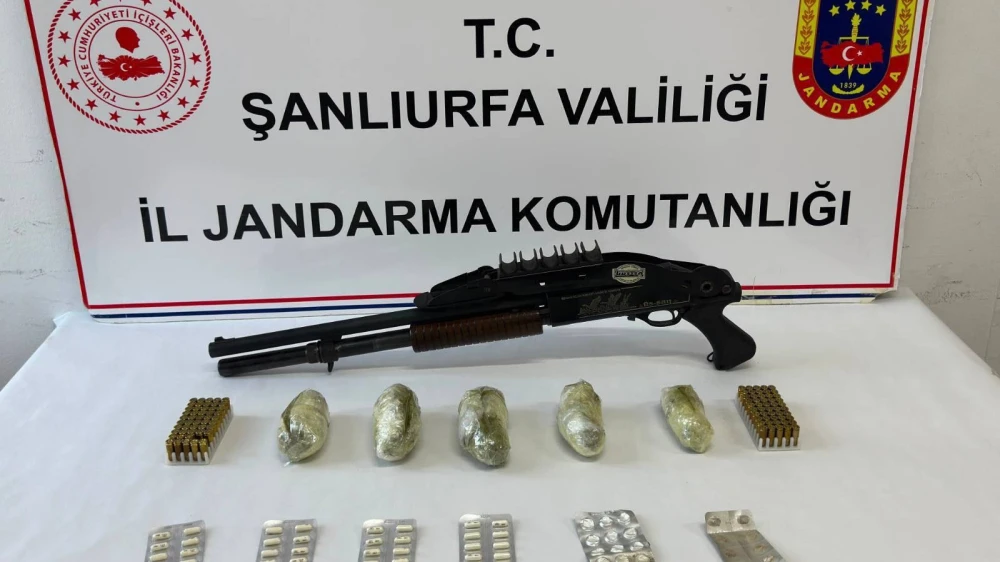 Suruç'ta uyuşturucu operasyonu