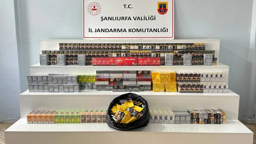 VİRANŞEHİR'DE KAÇAKÇILIK OPERASYONU