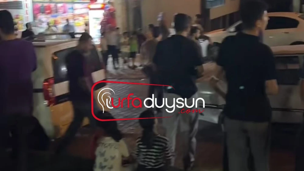 URFA’DA PARKTA SİLAHLAR KONUŞTU: 1 YARALI