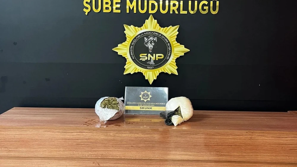 Şanlıurfa’da Şüpheli Araçtan 1,5 Kilo Skunk Çıktı: 4 Şüpheli Tutuklandı
