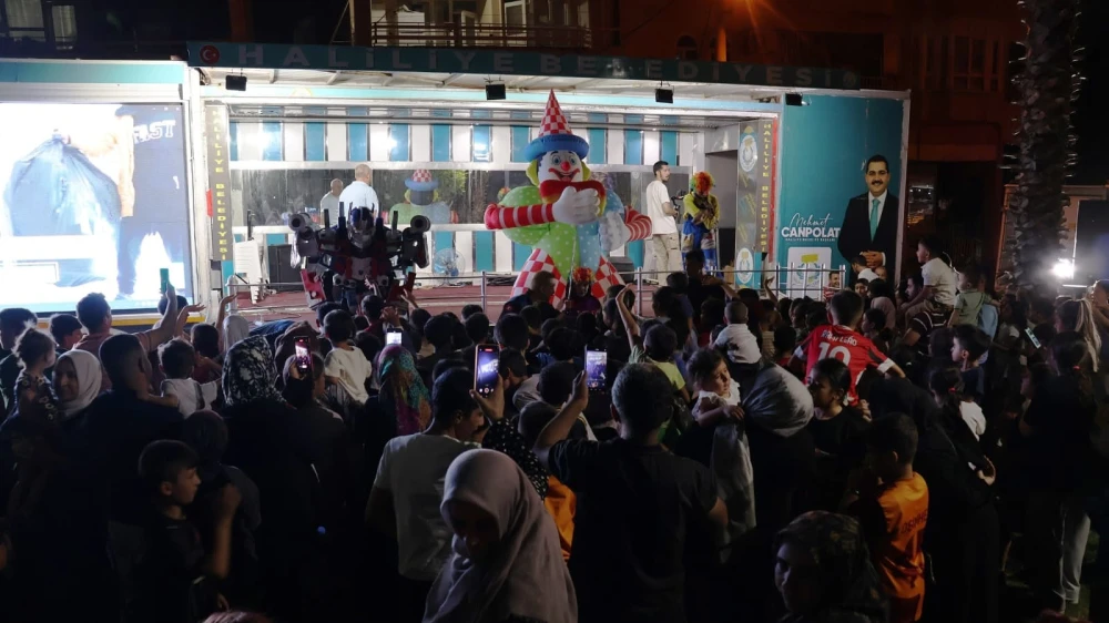Haliliye’de yaz konserleri ve çocuk şenlikleri sürüyor